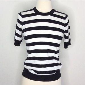 Zara basic short sleeved sweater